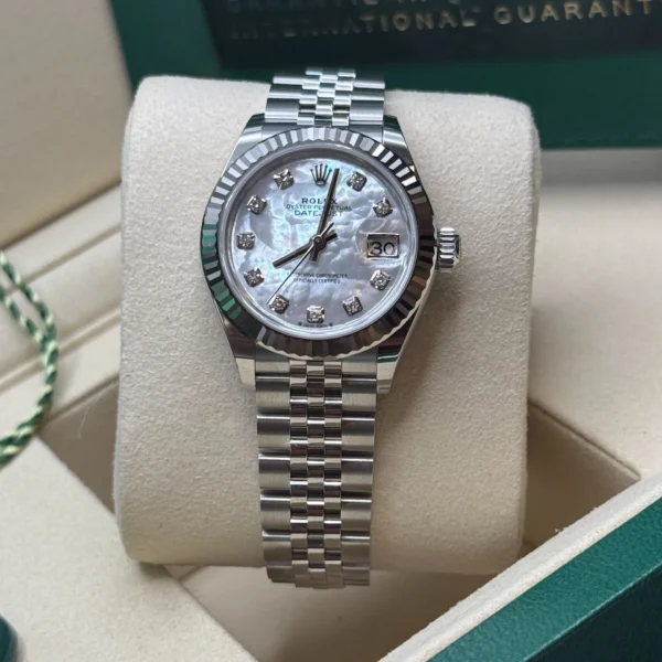 RLX Lady-Datejust 31mm 279174 Mother Of Pearl Diamond Dial Oyster Bracelet