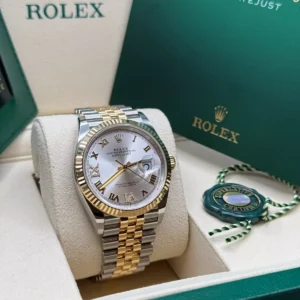 RLX Datejust 36mm 126233 Silver Dial Jubilee Bracelet Watch