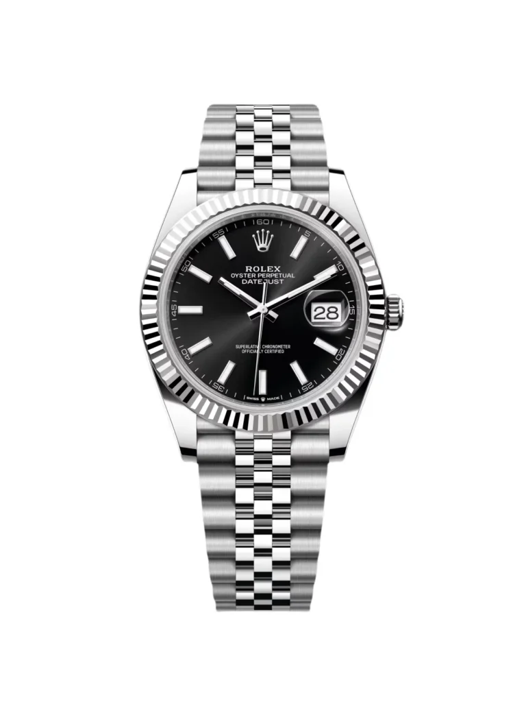 RLX Datejust Black Index Jubilee 41mm Stainless Steel - 126334