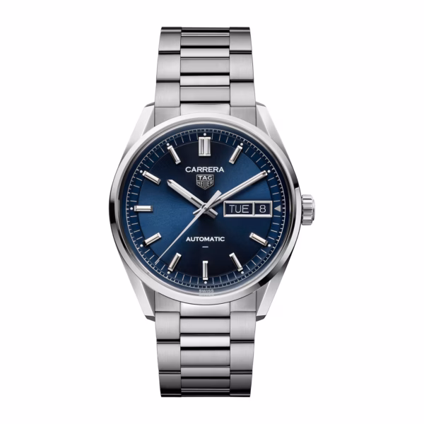 TAG Heuer Carrera Day-Date 41mm Mens Watch Blue WDA2112.BA0043