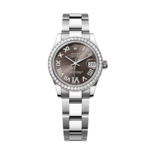 RLX Datejust m278384RBR-0031/0032 Dark Grey 31mm Dial Oyster Watch