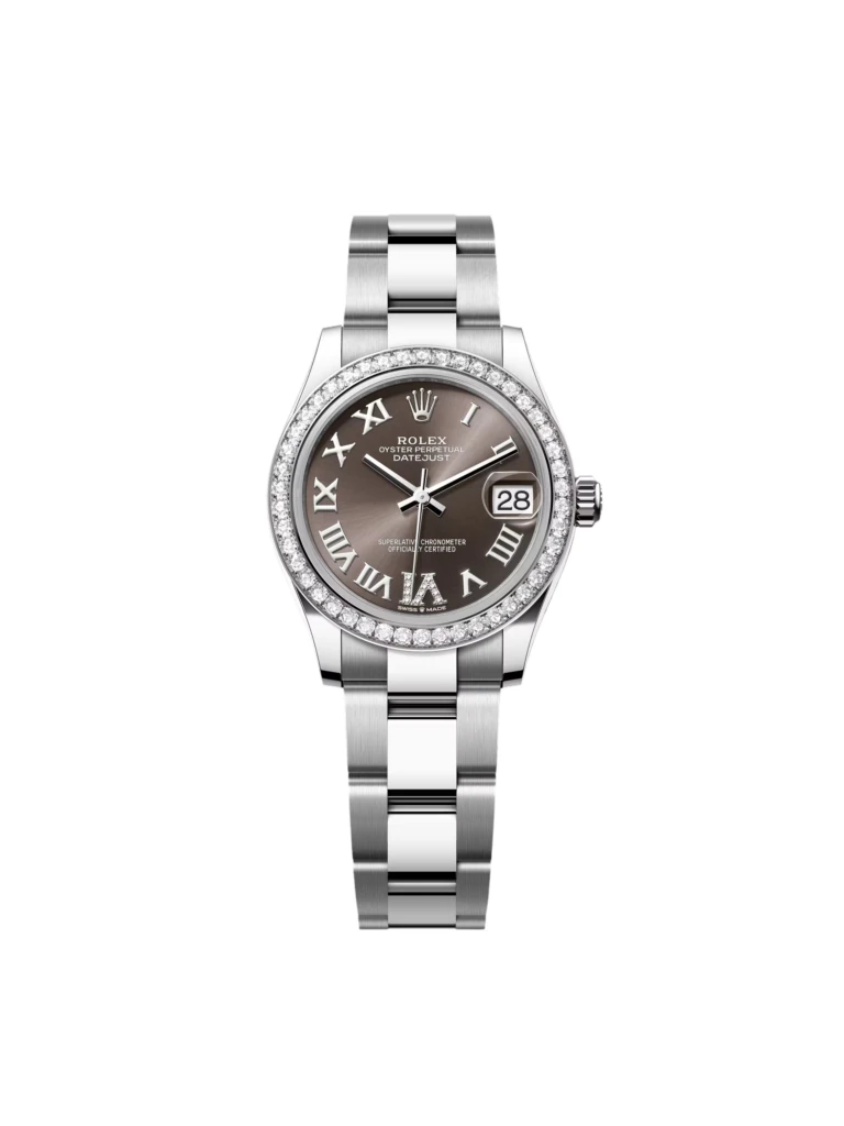 RLX Datejust m278384RBR-0031/0032 Dark Grey 31mm Dial Oyster Watch