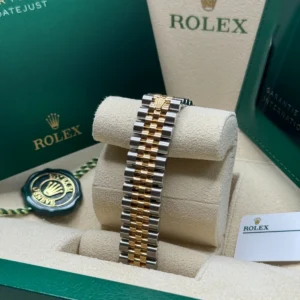 RLX Datejust m278243-0013/0014 31mm Champagne Dial Yellow Rolesor Oyster Watch