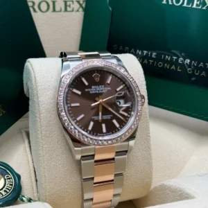 RLX Datejust 36mm 126281 Chocolate Dial Oyster Bracelet