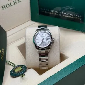 RLX Lady-Datejust 31mm m279160 Oyster Perpetual Silver Dial Oyster Bracelet