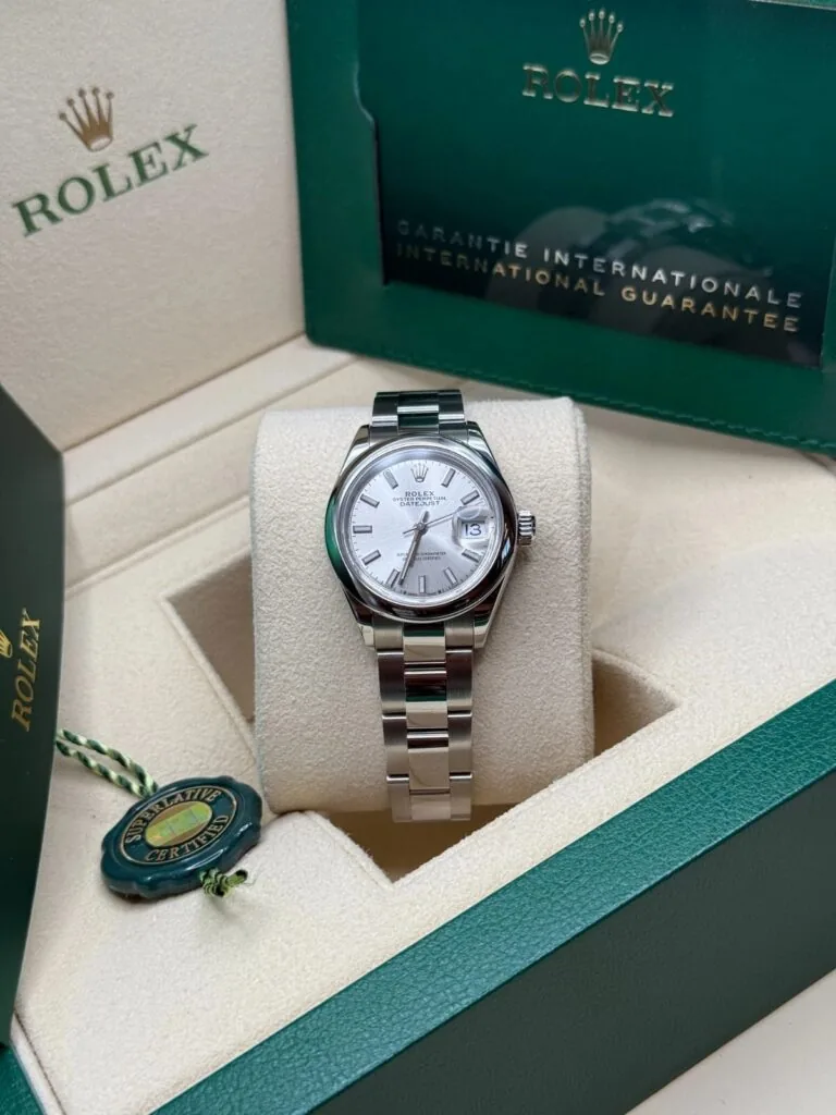 RLX Lady-Datejust 31mm m279160 Oyster Perpetual Silver Dial Oyster Bracelet