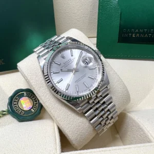 RLX Datejust 36mm 126234 Silver Index Dial Oyster Stainless Steel