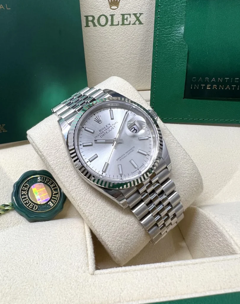 RLX Datejust 36mm 126234 Silver Index Dial Oyster Stainless Steel