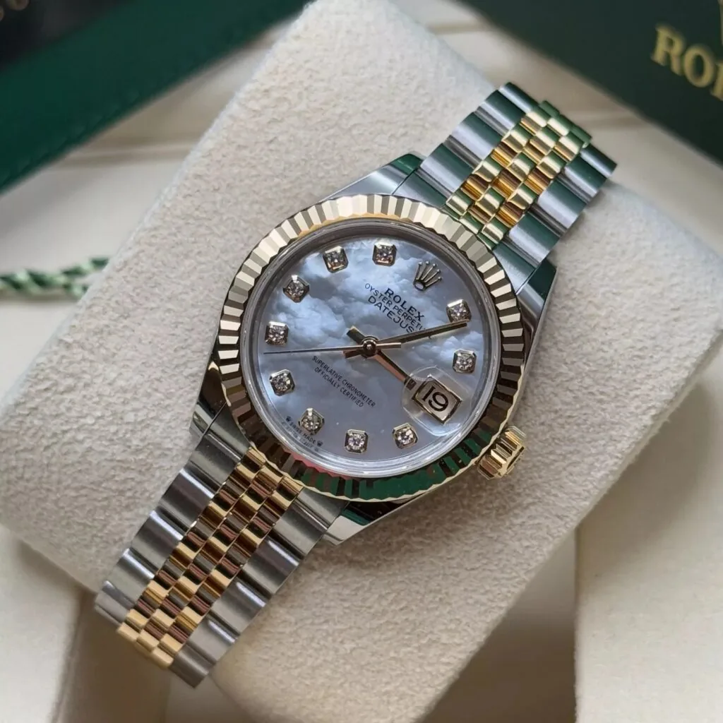 RLX Lady-Datejust 31mm 279173 Mother of Pearl Diamond Dial Oyster Bracelet