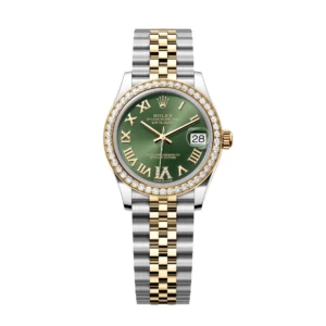 RLX Datejust m278383RBR-0015/0016 31mm Olive Green Dial Oyster Bracelet