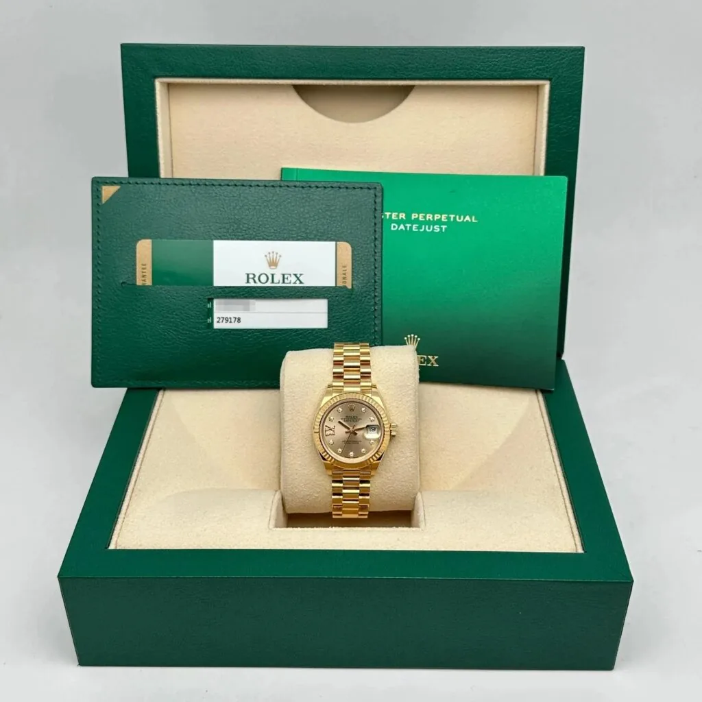 RLX Lady-Datejust 31mm 279178 Champagne Diamond Dial