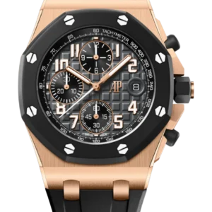 A&P OFFSHORE Pink Gold Anthracite Grey Dial CHRONOGRAPH 42mm