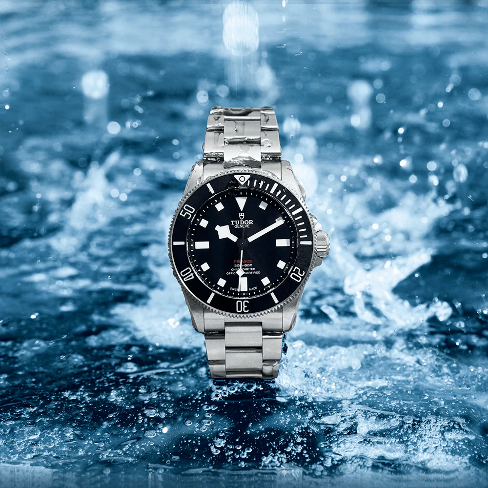 TUDOR Pelagos 39mm Black Sunray Dial & Ceramic Bezel Titanium Automatic Watch M25407N-0001