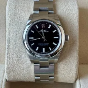 RLX Oyster Perpetual 31mm 276200-0010 Black Dial Oyster Bracelet Watch