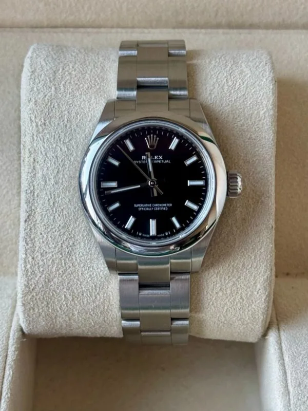 RLX Oyster Perpetual 31mm 276200-0010 Black Dial Oyster Bracelet Watch