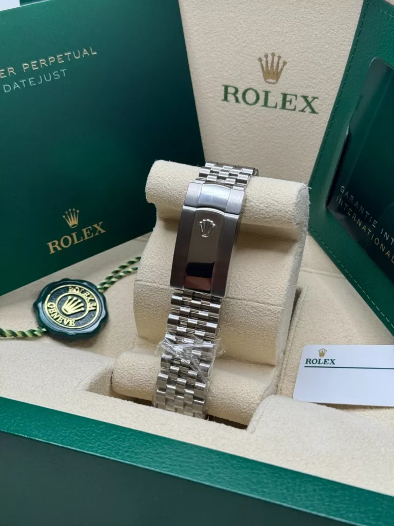 RLX Datejust 41mm 126334 White Roman Oyster Stainless Steel Mens Watch