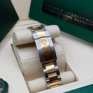 RLX Datejust 41mm 126333 Silver Index Oyster Steel and Yellow Gold Mens Watch