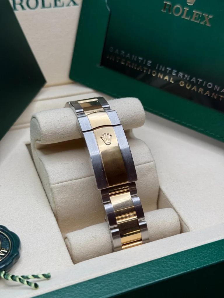 RLX Datejust 41mm 126333 Silver Index Oyster Steel and Yellow Gold Mens Watch
