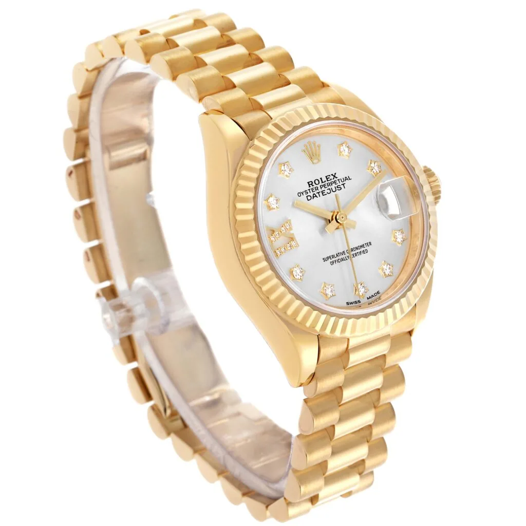 RLX Lady-Datejust 31mm 279178 Silver Diamond Dial