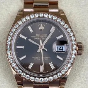 RLX Lady-Datejust 31mm 279135RBR Chocolate Dial Jubilee Bracelet