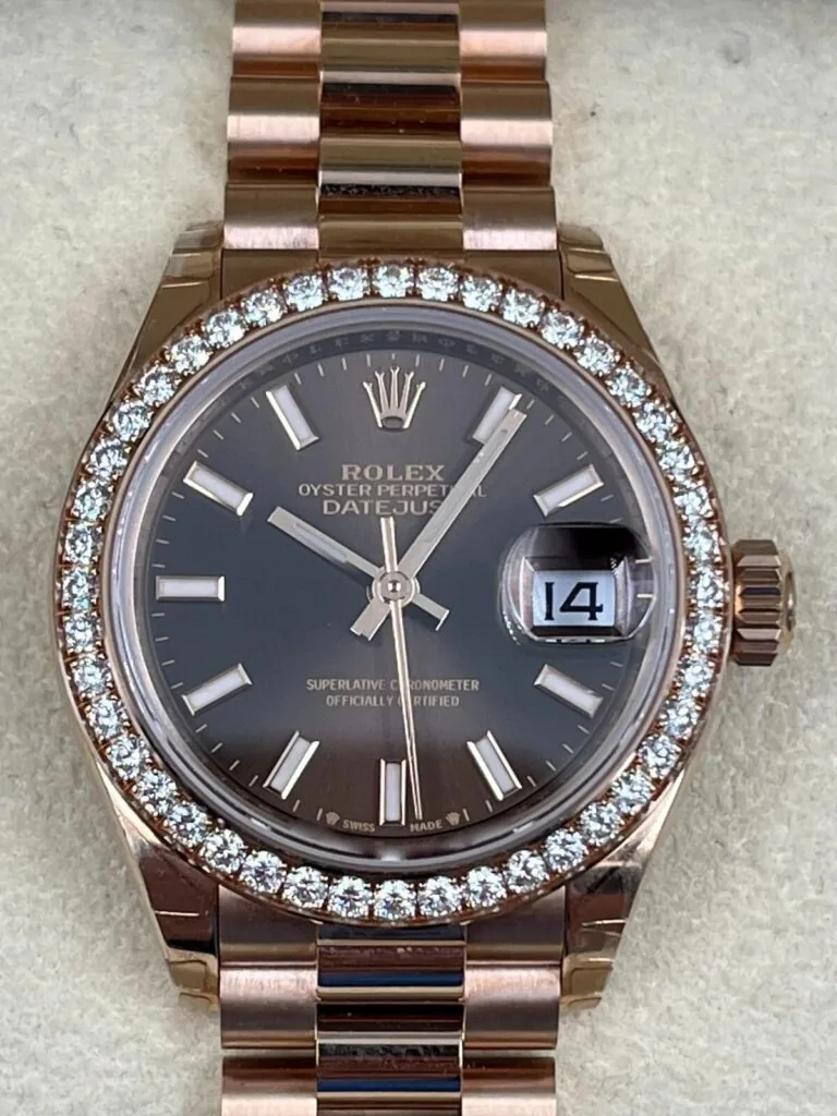 RLX Lady-Datejust 31mm 279135RBR Chocolate Dial Jubilee Bracelet
