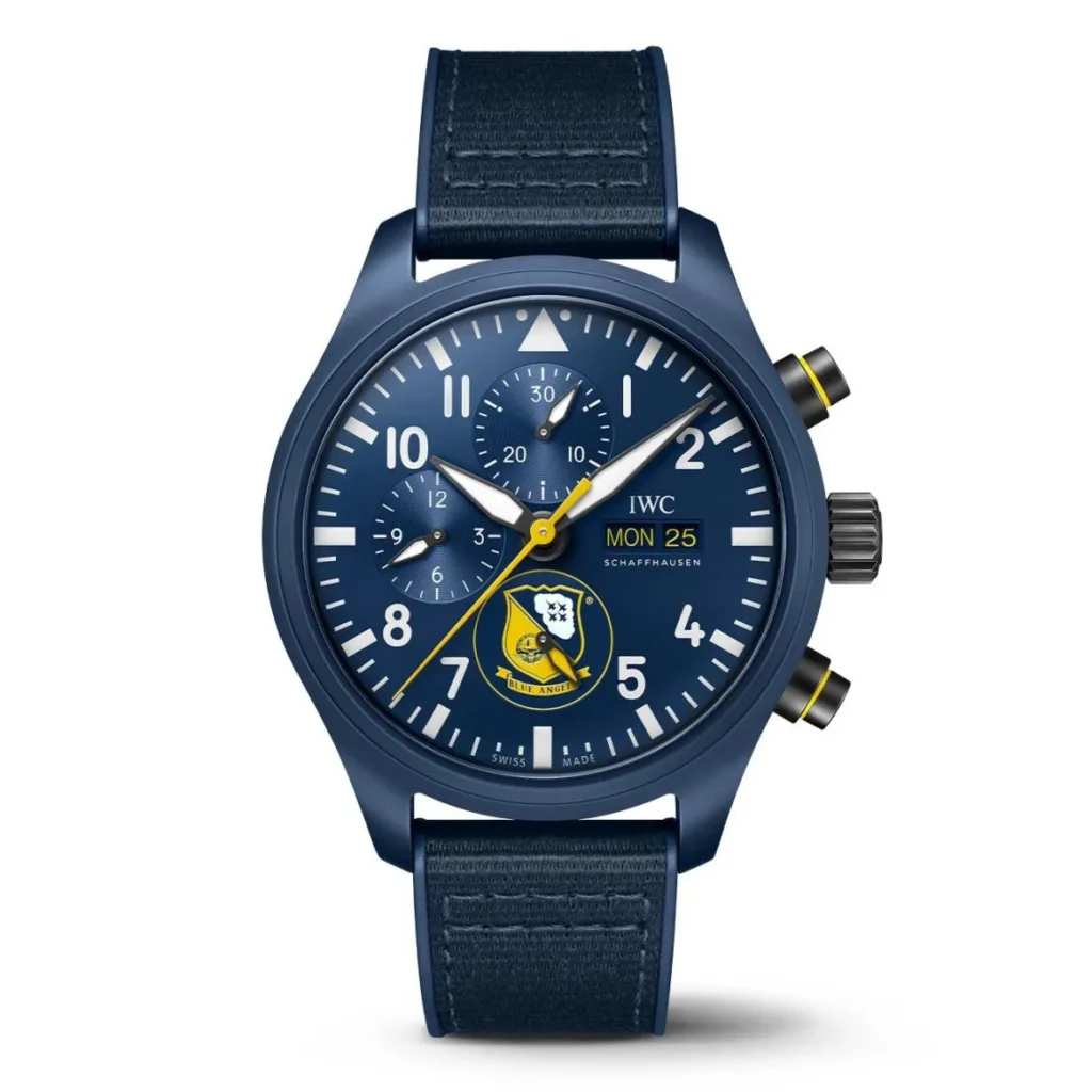 【Top replica】IWC-Pilot's Watch Chronograph "Blue Angels" (IW389109)