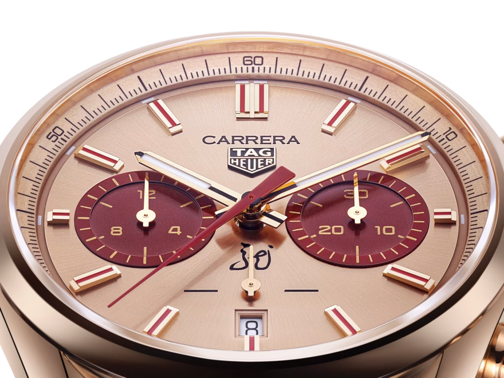 TAG Heuer Carrera Chronograph Automatic 42 mm Gold 5N CBN2048.FC8323