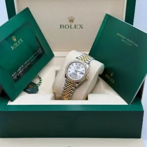 RLX Datejust m278383RBR-0019/0020 31mm Silver Dial Oyster Bracelet