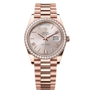 RLX Day-Date 40mm Sundust Roman Dial 228345rbr-0008