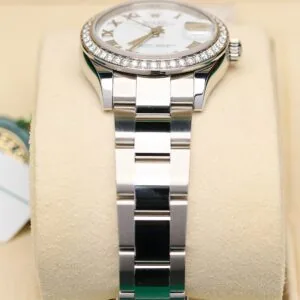 RLX Datejust m278384RBR-0013/0014 White 31mm Dial Oyster Watch
