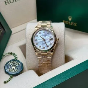 RLX Datejust m278278-0010 Mother-of-Pearl 31mm Dial President Bracelet Watch