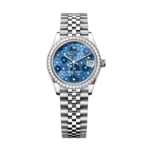 RLX Datejust m278384RBR-0039/0040 Azzurro Blue 31mm Dial Oyster Watch