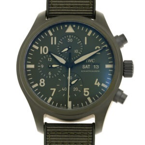 【Top replica】IWC-Pilot's Watch Chronograph TOP GUN "Woodland" (IW389106)