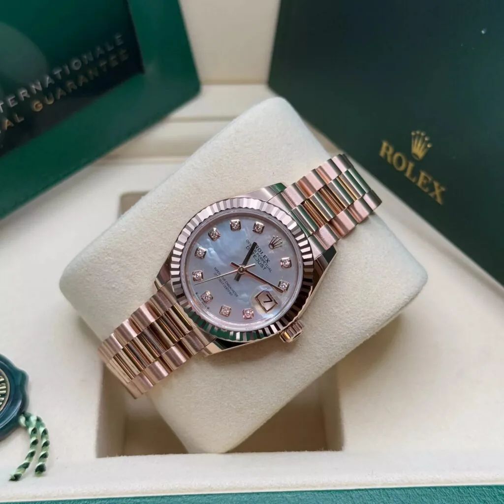 RLX Lady-Datejust 31mm 279175 Mother-of-Pearl Dial President Everose Gold