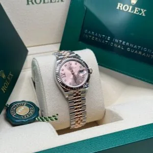 RLX Lady-Datejust 31mm 279171 Rose-colour Diamond Set Oyster Stainless Steel and Rose Gold