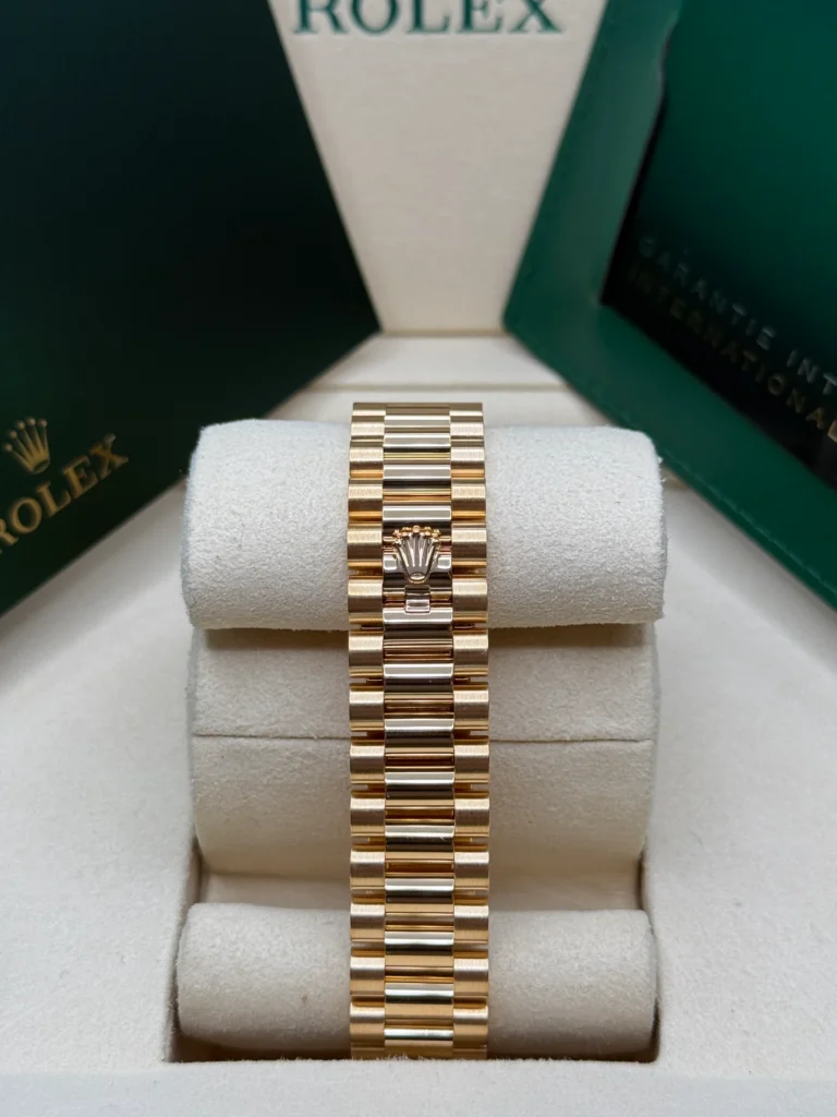 RLX Datejust m278288RBR-0007 Olive Green 31mm Dial President Bracelet Watch