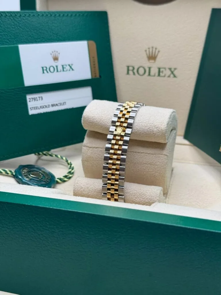 RLX Lady-Datejust 31mm 279173 Silver Roman Dial Oyster Bracelet