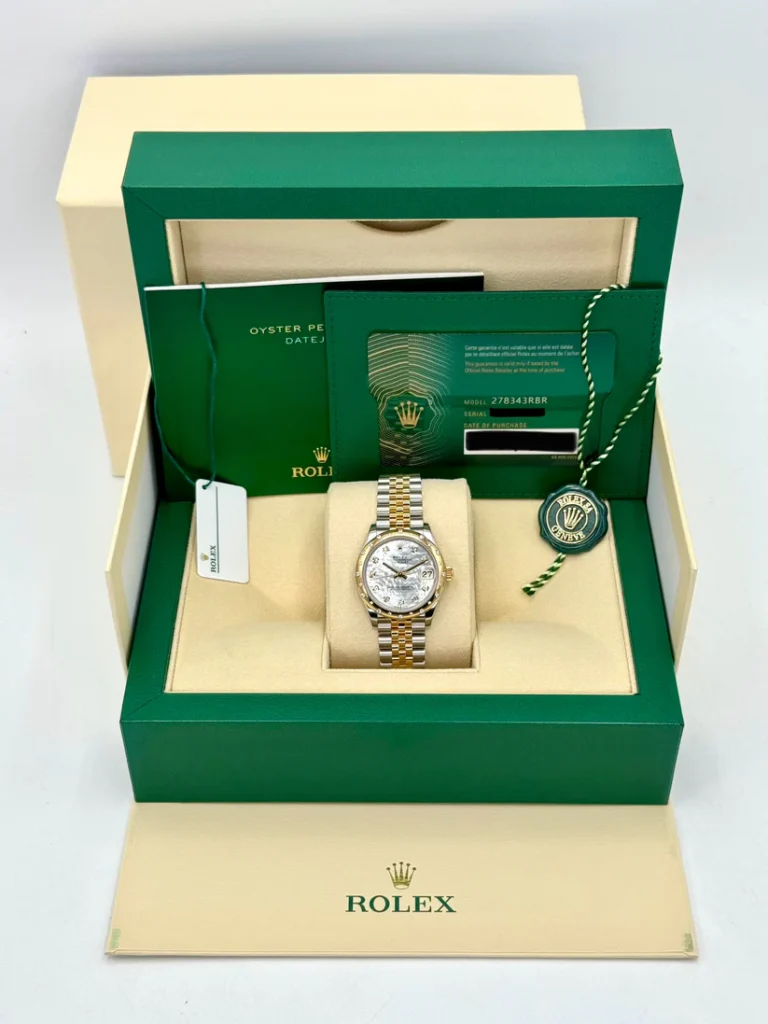 RLX Datejust m278341-0025/0026 Mother-of-Pearl Dial 31mm Jubilee Bracelet
