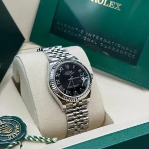 RLX Datejust m278274-0001/0002 Bright Black Dial 31mm Oyster Bracelet