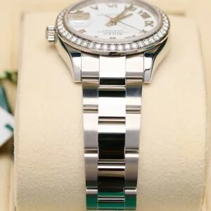 RLX Datejust m278384RBR-0013/0014 White 31mm Dial Oyster Watch