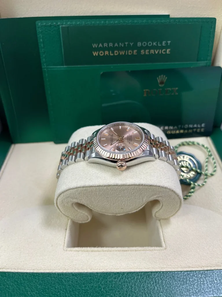 RLX Lady-Datejust 31mm 279171 Sundust Index Oyster Stainless Steel and Rose Gold