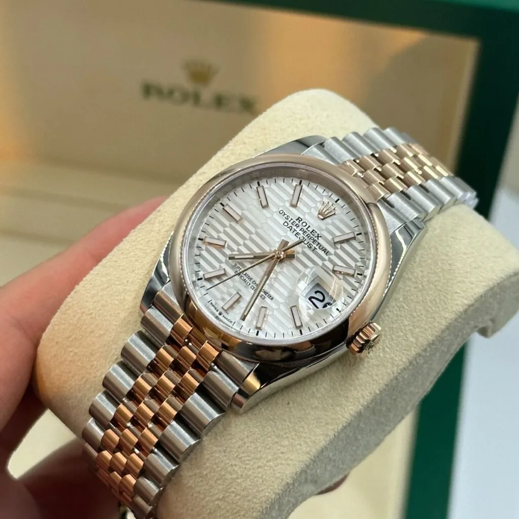 RLX Datejust 36mm 126201 Silver Dial Oyster Bracelet Watch