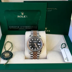 RLX Datejust 36mm 126231 Black Dial 36mm Oyster Bracelet