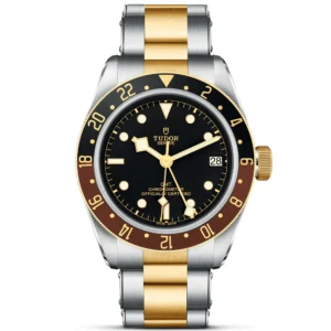 TUDOR Black Bay GMT S&G Steel and 18ct Yellow Gold 41mm Bracelet Watch M79833MN-0001