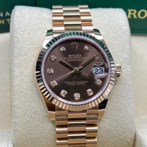 RLX Datejust m278275-0010 Chocolate 31mm Dial