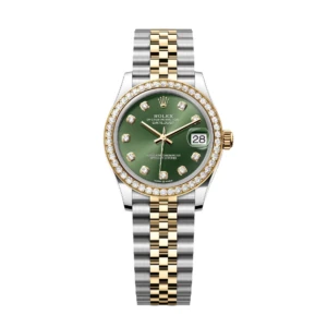 RLX Datejust m278383RBR-0029/0030 31mm Olive Green Dial Oyster Bracelet