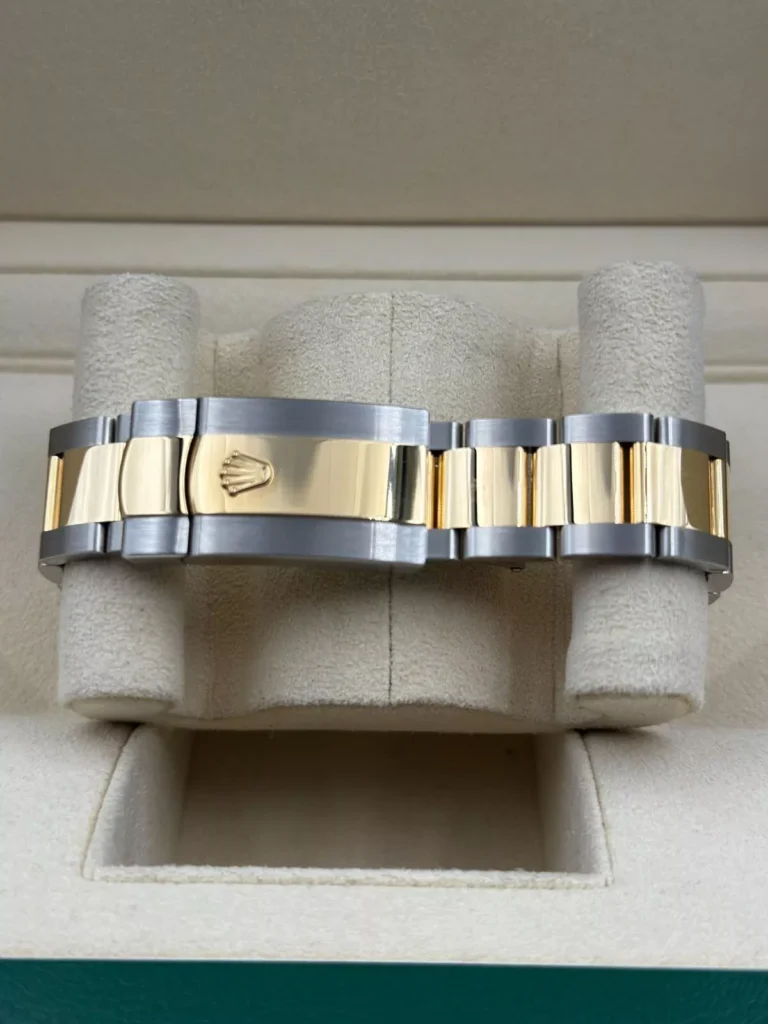 RLX Datejust 36mm 126203 Golden Dial Domed Bezel Oyster Bracelet