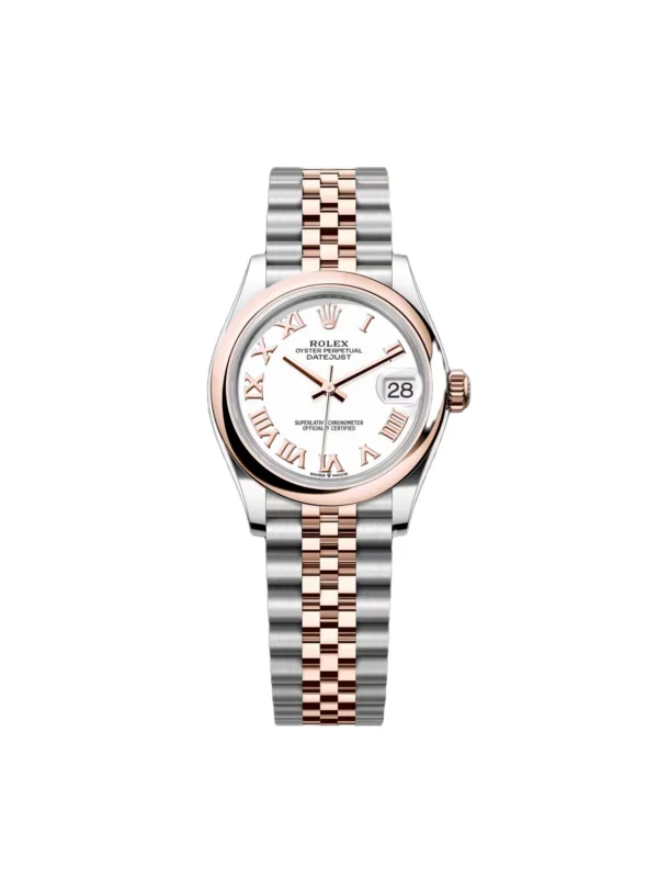 RLX Datejust m278241-0001/0002 White 31mm Dial Oyster Bracelet Watch