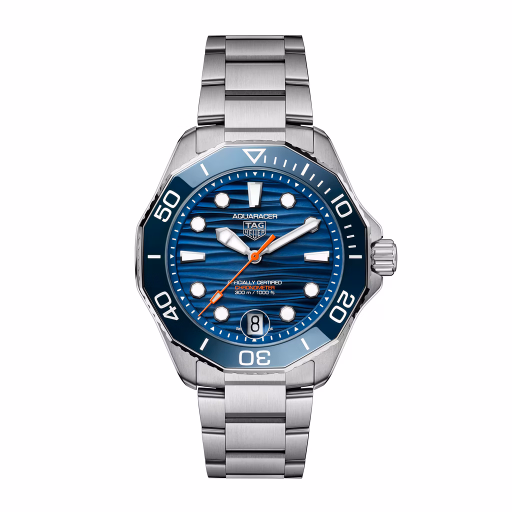 TAG Heuer Aquaracer Professional 300 Date 42mm Mens Watch Blue WBP5111.BA0013