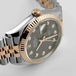 RLX Datejust 36mm 126231 Slate Fluted Motif Dial 36mm Jubilee Bracelet